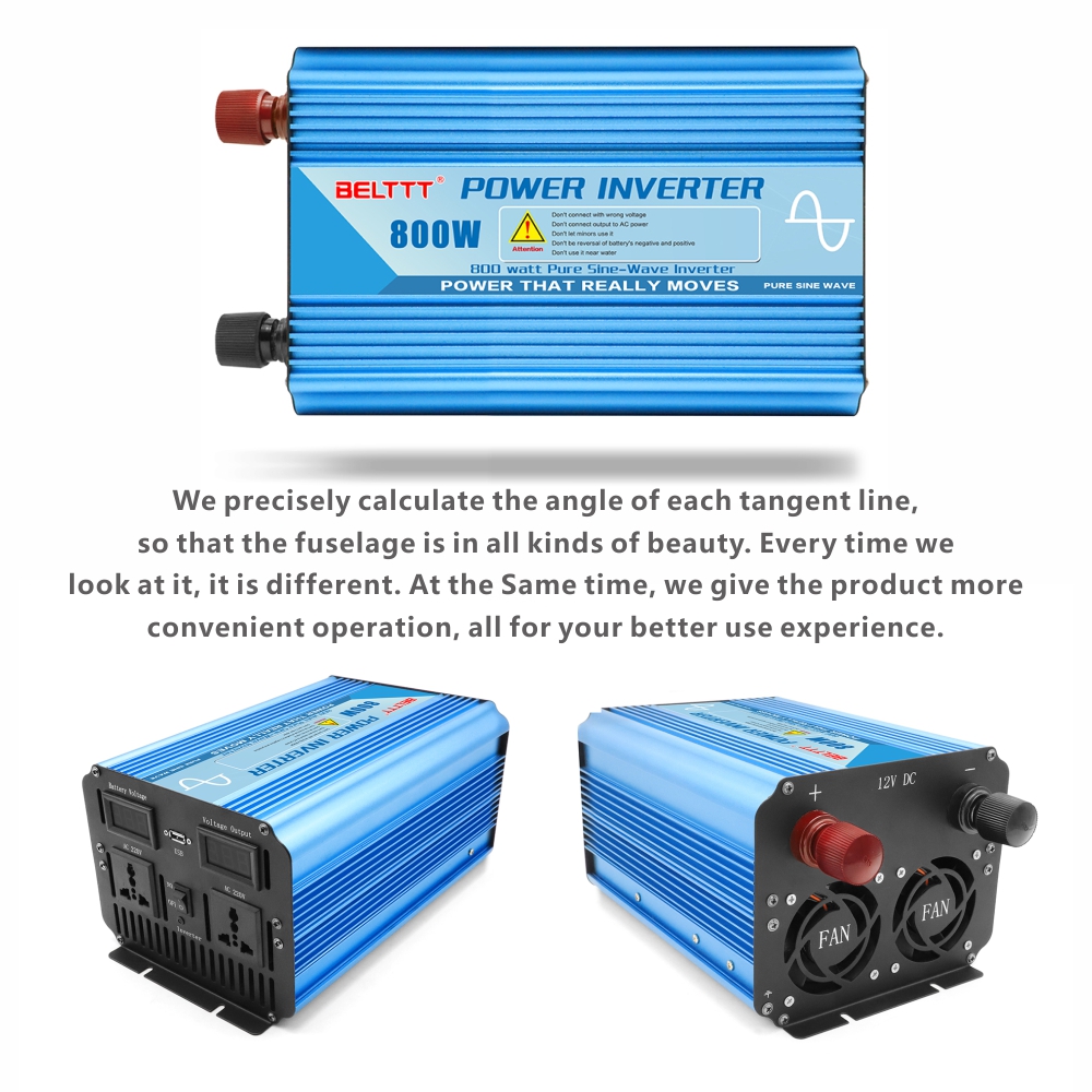 BELTTT 800W pure sine wave inverter